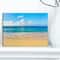 Designart - Calm Beach and Tropical Sea - Photography Canvas Art Print